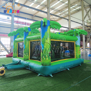 Parc de jeux gonflable forestier commercial WINSUN pour enfants, trampoline gonflable - Product Image 5