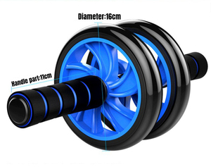 Juego <span class=keywords><strong>de</strong></span> <span class=keywords><strong>Rueda</strong></span> Abdominal 2 en 1 y Soporte para Flexiones, Equipo <span class=keywords><strong>de</strong></span> Entrenamiento <span class=keywords><strong>de</strong></span> Core para el Hogar, Estructura <span class=keywords><strong>de</strong></span> Plástico Antideslizante y Duradera - Product Image 5