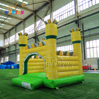 Château gonflable WINSUN, design tendance, structure de saut en PVC, ignifuge, imperméable, couleur et logo personnalisés, CE, installation facile