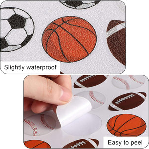 Sports Themed <strong>Party</strong> Favor Stickers Basketball Football Soccer Ball Decals for Birthday Goodie <strong>Bags</strong> Sports Day Goody <strong>Bag</strong> <strong>Fillers</strong> - Product Image 5