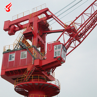 Grue portuaire mobile de 40 tonnes et 50 tonnes, grue à flèche relevable pour déchargement de conteneurs