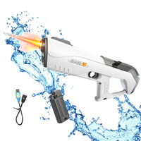 Nouveau pistolet à eau électrique en plastique unisexe Light Desert Eagle, jouets pour fête de piscine d'été, pistolet à eau automatique, jouet pour enfant