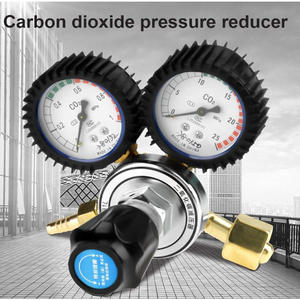 Débitmètre G5/8 pour dioxyde de carbone et acétylène avec manomètre et régulateur de gaz propane et d'oxygène, fils intérieurs et extérieurs - Product Image 4