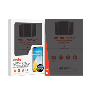 <span class=keywords><strong>Protection</strong></span> de la vie privée, film de <span class=keywords><strong>protection</strong></span> d'écran en hydrogel EPU, couverture complète 3D, anti-espionnage, auto-réparateur, film de confidentialité TPU pour smartphones - Product Image 1