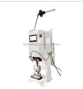 เครื่องจักรผลิตสายไฟฟ้ากึ่งอัตโนมัติ เครื่องจีบปลายสายทองแดง - Product Image 3