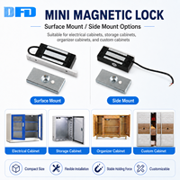 Cerradura Magnética Mini al por Mayor, Tamaño Compacto, Montaje Lateral en Superficie para Unidades de Almacenamiento de Gabinetes Personalizados y Cajas Eléctricas