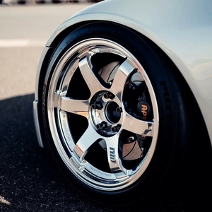 ล้อแม็กซ์ <span class=keywords><strong>VOLK</strong></span> <span class=keywords><strong>RACING</strong></span> <span class=keywords><strong>TE37</strong></span> SL ขนาด 5x120 5x112 5x114.3 สีโครเมียมเงิน สำหรับรถยนต์นั่งส่วนบุคคลขนาด 15-22 นิ้ว - Product Image 1