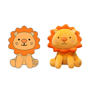 Customizable Plush Toys Cute Pillow PP Cotton Plush Doll Bedside Pillow Pad Custom logo Packaging Label Hanging Tag - Product Image 4