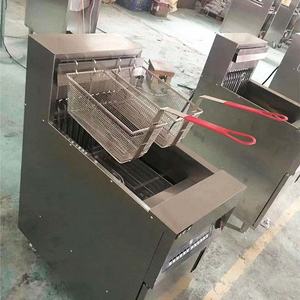 Friteuse Industry Gaz Restaurant Chip Air Commercial Lp Double Lpg Gas Válvula independiente Freidora profunda 20l - Product Image 2