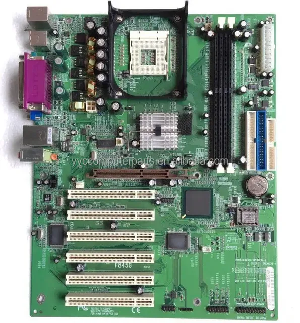 F845G 86LCD/ATX 100% OK Original IPC Mainboard ATX Industrial Motherboard with CPU RAM VGA 6*PCI IPC Board