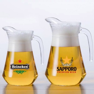 <span class=keywords><strong>Verre</strong></span> à bière en <span class=keywords><strong>verre</strong></span> transparent, type bec de canard, pour bière pression, compatible avec diverses marques, grande capacité 1L et 1.3L - Product Image 4