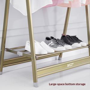 Porte-manteau multifonctionnel Yi Pai en alliage d'aluminium sur pied, coulissant et pliable, multi-tailles, moderne, luxe léger, pour chambre à coucher - Product Image 2