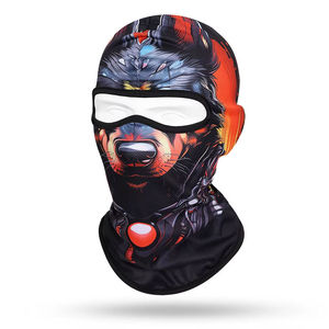 New 3D Cat <strong>Dog</strong> Tiger Cute Animal <strong>Balaclava</strong>, Motorcycle Motocross Hat Helmet Liner, Biker Neck Warmer Face Cap,Cycling Headgear - Product Image 2