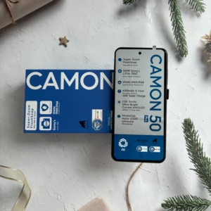 Camon 50 Pro หน้าจอใหญ่ลื่นไหล ตอบโจทย์ทุกความต้องการ หน่วยความจำขนาดใหญ่พิเศษ จับถนัดมือ ราคาคุ้มค่า แบตเตอรี่ใช้งานได้ตลอดวัน - Product Image 5