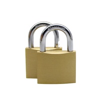 Cadenas de sécurité étanche de bonne qualité 50mm en vrac Cadenas en cuivre et bronze Candado Cadenas en laiton et clés en vrac
