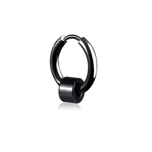Clip Trên Bông Tai Bằng Thép Không Gỉ Bông Tai Đen Cho Nam Trang Sức Thời Trang Hip Hop - Product Image 6