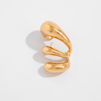 Pendientes de Clip Modernos de Aleación con Perlas de Diseño, Sin Perforación, para Mujer, Joyería Fina, Accesorios de Moda, Regalos Elegantes