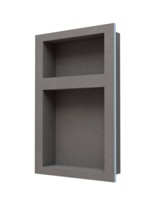 Niche <span class=keywords><strong>de</strong></span> <span class=keywords><strong>douche</strong></span> en polystyrène XPS imperméable <span class=keywords><strong>de</strong></span> haute qualité, préformée, prête à poser, fonction carrelage, garantie 5 ans, design moderne, ignifugation B1 - Product Image 4