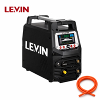 LEVIN Advanced 200AMP AC/DC TIG Welder Pulse Inverter Square Wave MCU Synergic Control Welding Machine for Precision Metalwork