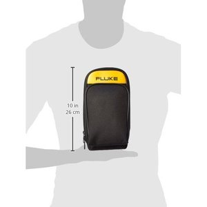 Étui souple pour multimètre Fluke C125, en néoprène, avec fermeture éclair, sac d'instrument durable - Product Image 2