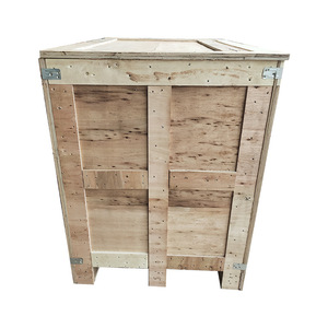 Solid <b>Wood</b> <b>Crate</b> Plywood Customizable Size Logistics Packaging Export Container Equipment Transport Fumigation Free Box - Product Image 1