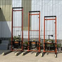 Lève-briques mobile électrique de 2m à 9m avec élingue en câble métallique et conception résistante à la corrosion pour la construction