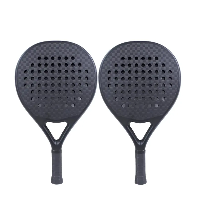 Hot bán padel Racket thiết lập của 2 sợi Carbon EVA Core padel Vợt Tennis tùy chỉnh mái chèo vợt