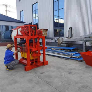 Machine semi-automatique pour la fabrication de briques creuses et pleines QTJ4-<span class=keywords><strong>35</strong></span> – <span class=keywords><strong>Prix</strong></span> compétitif – Machine à blocs creux en béton facile à utiliser – <span class=keywords><strong>Ciment</strong></span> - Product Image 1