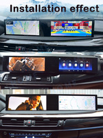 Nouveau Style double écran voiture Play Auto pour BMW F10 F11 520i 525i 2011-2017 Android 13 voiture lecteur multimédia Radio Navigation 360