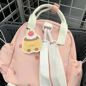 Mini Caal Thời Trang Dễ Thương Cô Gái Tùy Chỉnh Keychain Phụ Kiện Phụ Nữ Xách Tay Hợp Thời Trang Kích Thước Nhỏ Nylon Sinh Viên Trường Ba Lô - Product Image 4