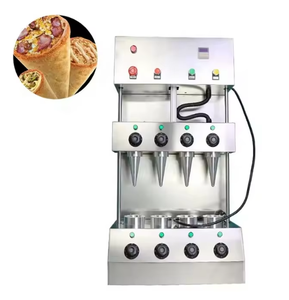 เครื่องทำไอศกรีมโคนพิซซ่า เครื่องขึ้นรูปโคนพิซซ่าและถ้วยกาแฟ ราคาโรงงาน เครื่องทำขนมขบเคี้ยวสำหรับขาย - Product Image 1