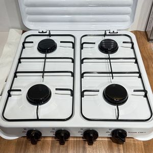 Estufa <span class=keywords><strong>de</strong></span> <span class=keywords><strong>Gas</strong></span> Comercial <span class=keywords><strong>de</strong></span> Alta Calidad con 4 Quemadores, Placa <span class=keywords><strong>de</strong></span> Cocina <span class=keywords><strong>de</strong></span> Alta Resistencia con <span class=keywords><strong>Tapa</strong></span> <span class=keywords><strong>para</strong></span> Uso en Hoteles al Aire Libre, Cocina Portátil <span class=keywords><strong>de</strong></span> Cuatro Hornillas - Product Image 4