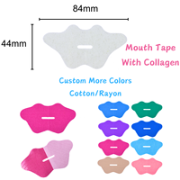 CM nouveauté ruban de bouche en forme de lèvre personnalisé ruban de sommeil pour femmes ruban de bouche infusé à la vitamine E B5 B7 avec collagène pour dormir