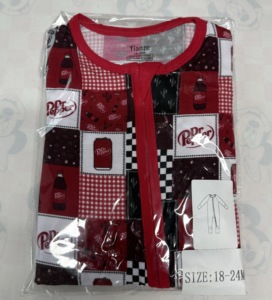 Toptan Bambu Bebek Kıyafetleri Gizemli Paketler Günlük Baskılı Hazır Kıyafetler Gizemli Bambu Kutular Fermuarlı Pijamalar Kör Kutu - Product Image 6