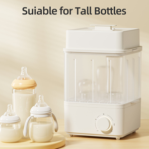 2025 nouveau bébé alimentation Portable grande capacité sans Bpa biberon stérilisateurs à vapeur - Product Image 4
