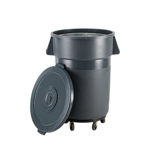 Wholesale Heavy Duty 10 20 32 44 <strong>55</strong> Gallon Round America Style Plastic <strong>Trash</strong> Bin <strong>Trash</strong> <strong>Cans</strong> for USA Market