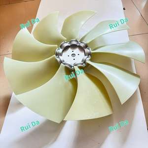 Pale de <span class=keywords><strong>ventilateur</strong></span> en aluminium Luxord 360 <span class=keywords><strong>Z750</strong></span>-25.4-60-9 pour pièces d'excavatrices, machines de construction - Product Image 3