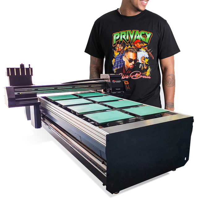 SHENLAN Direct to Textile Digital Inkjet DTG Printer 1200mm T-shirt Printing Machine