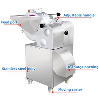 Kreeft/Tomaat/Uien/Aardappel/Wortel/Appel/Ananas/Mango Kubus Snijmachine/Fruit Groente Snijmachine Groentesnijder
