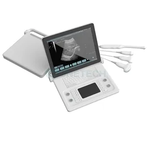 Black and White Ultrasound System Portable Laptop Ultrasound Machine Scanner With Convex Linear Transvaginal Probe