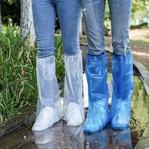 Cubrezapatos Desechables Gruesos e Impermeables, Botas de Lluvia Antipolvo, Antideslizantes y Resistentes al Desgaste, Botas Altas para Protección de Pies - Product Image 1