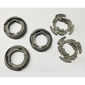 Composants en acier inoxydable imprimés en 3D de haute qualité pour <span class=keywords><strong>Beyblade</strong></span> <span class=keywords><strong>Metal</strong></span> Attack, sur mesure, pour roue de combat, services d'usinage SLM - Product Image 1