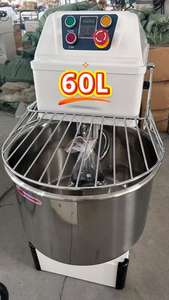 Pétrin à pâte de 60 L, machine à faire la pâte à pizza, le pain, la boulangerie, avec certification CE - Product Image 2