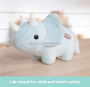 Peluche rinoceronte farcito rinoceronte blu serie animali del regno animali farciti per bambino - Product Image 5