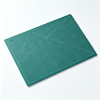BESTLINE Tapis de découpe A1 de 2,3 mm d'épaisseur, 90*60 cm, double face, avec grille imprimée, règle intégrée, pour projets d'artisanat DIY, modélisme et travaux artistiques sur table