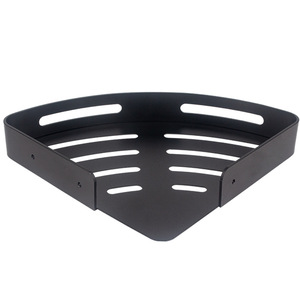 No-drill bathroom triangular shelf wall-mounted toilet/<b>shower</b>/sink <b>storage</b> - Product Image 5
