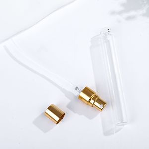 Mỏng Cao 3Ml 3Ml <span class=keywords><strong>5Ml</strong></span> 10Ml Mini Refillable Nước Hoa Phun Chai Thủy Tinh Rỗng Nước Hoa Chai Thủy Tinh Với Vàng Đen Sliver <span class=keywords><strong>Cap</strong></span> - Product Image 5