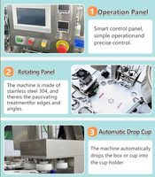 Machine d'emballage alimentaire automatique haute précision pour capsules de café, sachets de café filtre, et poudre de café torréfié