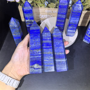 หินลาพิส ลาซูลี คุณภาพสูง รูปทรงหอคอย ขัดเงา สำหรับตกแต่งบ้าน - Product Image 3