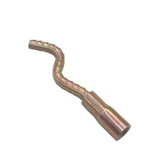 Œillets de levage/anneaux de levage pivotants en acier galvanisé à queue ondulée, compatibles avec filetage métrique RD, pour préfabriqués - Product Image 1